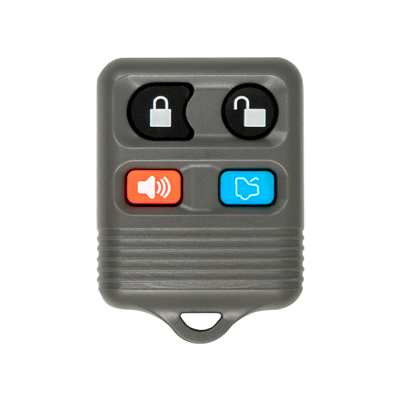 For Ford- Lincoln-Mercury 1995-2006 4-Button CWTWB1U343 w/Trunk GREY Keyless Entry Remote #1376