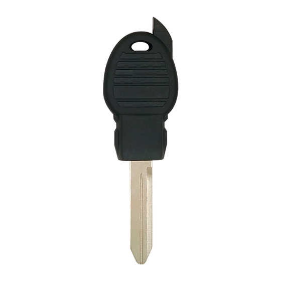 For Chrysler-Dodge-Jeep 2008-2012 Y170 POD GENERIC Transponder Key SHELL #1503