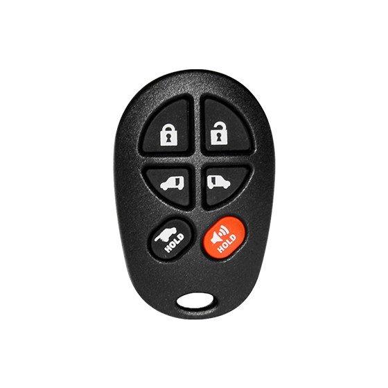 For Toyota 6-Button GQ43VT20T Keyless Entry Remote Shells #1752