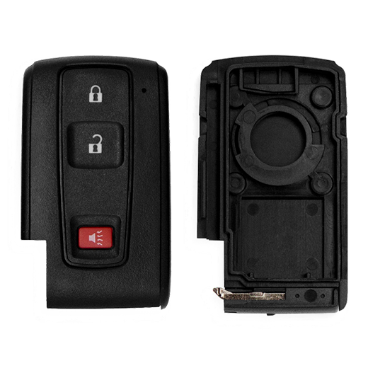 For Toyota Prius 2004-2009 3-Button MOZB31EG Smart Keys Shells (E ) #1844