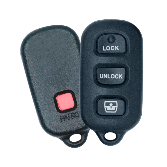 For Toyota 4Runner-Sequoia 1999-2009 4-Button HYQ12BBX (PN:89742-0C030,89742-35050) w/Rear Window Keyless Entry Remote #1387