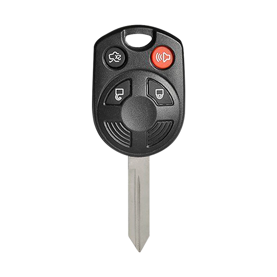 Metallo PREMIUM For Ford 4-Button OUCD6000022 w/Trunk Remote Head Key Shells (T) #1577
