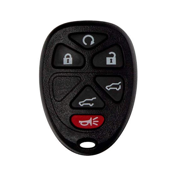 For GM SUVs 2007-2013 6-Button OUC60270 (PN:22756462) w/Hatch & RS Keyless Entry Remote #1418