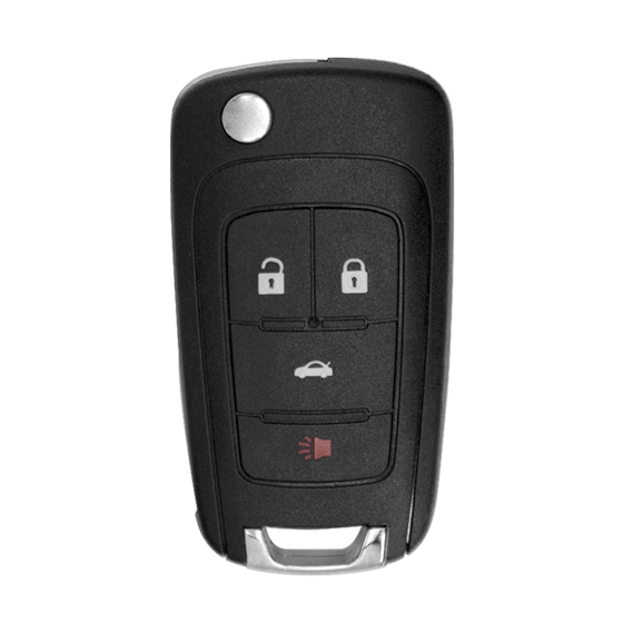 For GM 2010-2019 4-Button OHT01060512 (PN:13504200) 5912543 -5913396 w/Trunk 315Mhz Remote Flip Key (S) #241