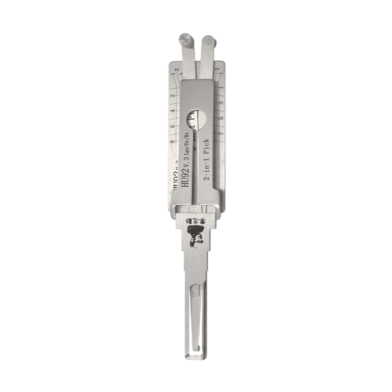 Original Lishi 2 in 1 8-Cut for BMW HU92 2 Track Ign/Dr/Bt #L1064