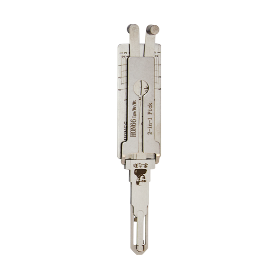 Original Lishi 2 in 1 for Honda HON66/HO01 Ign/Dr/Bt (Anti-Glare) #L1017