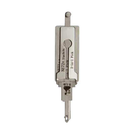 Original Lishi 2 in 1 for PeugeotCitroen-Renault NE72 #L1085
