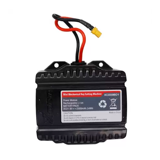 Xhorse Battery for XC-009 Condor Key Cutting Machine