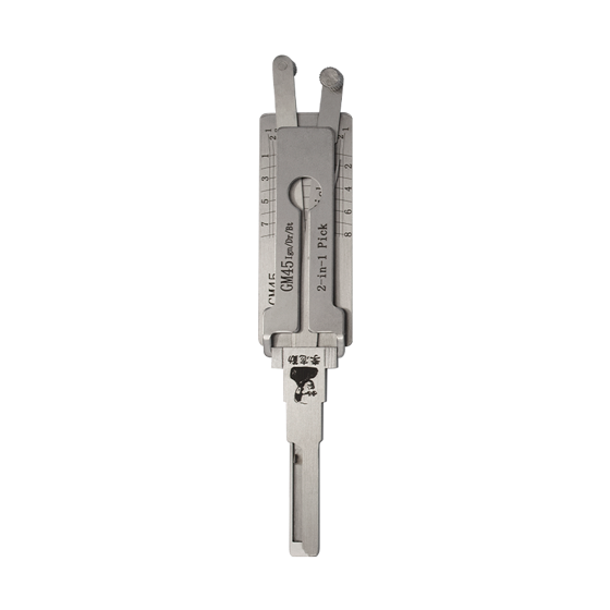 Original Lishi 2 in 1 for GM45 Ign/Dr/Bt (Anti-Glare) #L1029