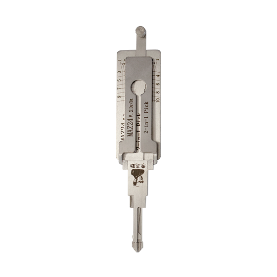 Original Lishi 2 in 1 10-Cut for Mazda MAZ24 V.3 Ignition #L1055