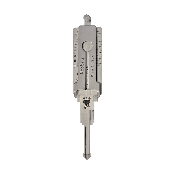 Original Lishi 2 in 1 10-Cut for Land Rover NE38 V. 2 Dr/Bt #L1053