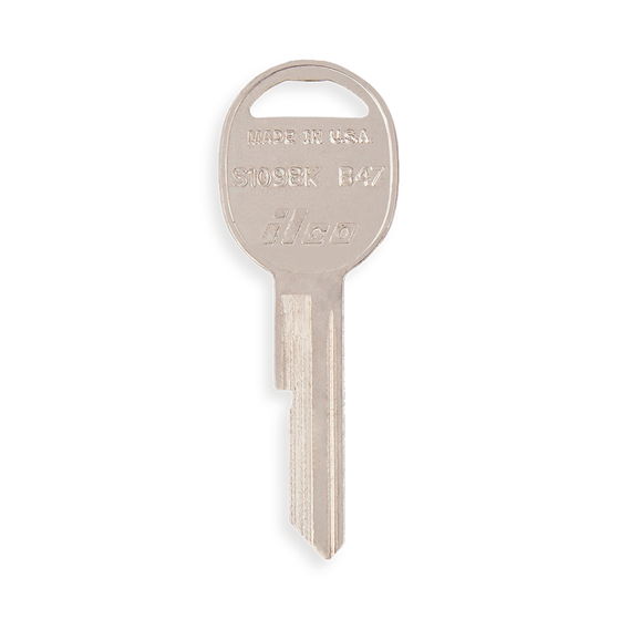 Ilco 10-Pack S1098K­B47 G.M. (S98K TO98K AL3281803B Mechanical Metal Head Key #2345