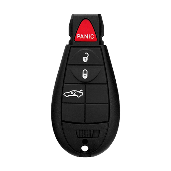 For Dodge Dart 2013-2016 4-Button M3N32297100 (PN:56046771AA) w/Trunk 433Mhz Fobik Smart Key (S) #37