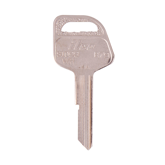 Ilco 10-Pack S1098WH ­ B79  For GM   AL01170012  Mechanical Metal Head Key #2350