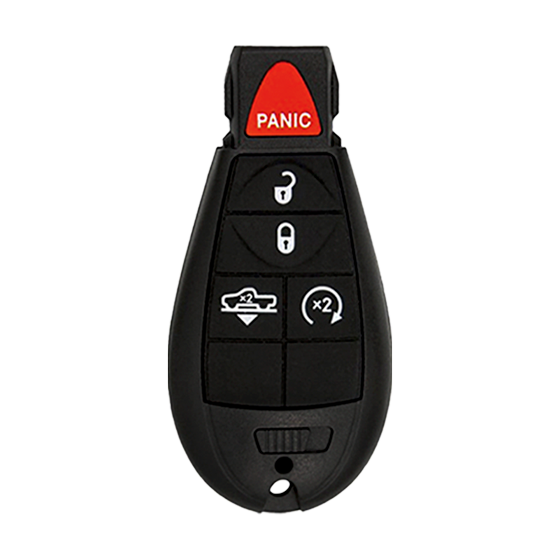 For Jeep Cherokee 2014-2023 4-Button GQ4-53T (PN:68105083AB-AG) w/RS 4A Hitag 433Mhz Fobik Smart Key #46