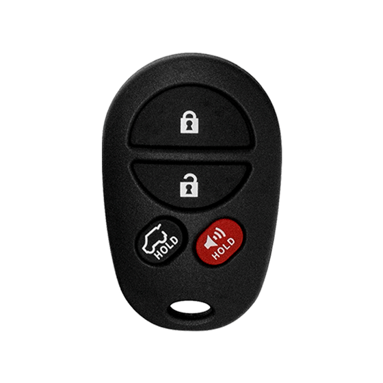For Toyota 4-Button GQ43VT20T (PN:89742-0W010) w/Hatch Keyless Entry Remote #1391