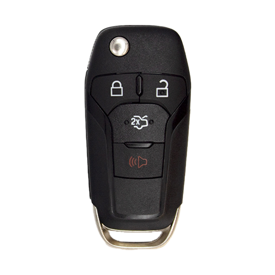 For Ford Fusion 2013-2016 4-Button N5F-A08TAA (PN:164-R7986) 5924003 w/Trunk 49 Chip (128-bit) 315Mhz Remote Flip key #125