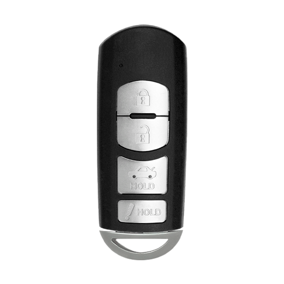 For Mazda 4-Button WAZSKE13D01 w/Hold Smart Keys Shells #1868