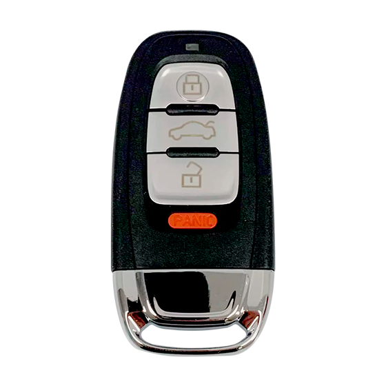 For Audi 2008-2016 4-Button IYZFBSB802 (PN:4G0959754G) w/Trunk & Confort Access HU66 Blade 315Mhz Smart Key (B) #492