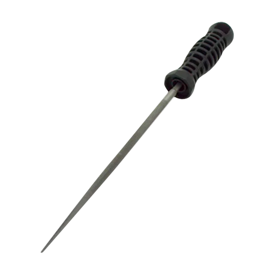 6" Round Impressioning File Cut #2 MK712 (Lock Monkey)