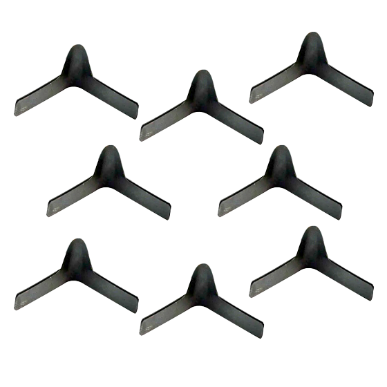 8-Pack Basic Padlock Shims in 4 sizes (Lock Monkey)