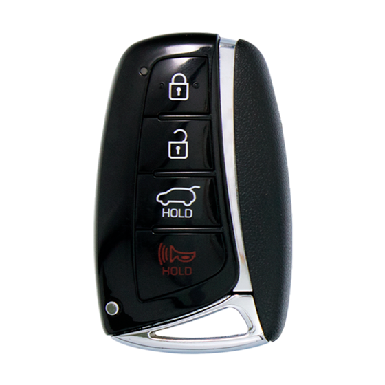For Hyundai Santa Fe 2013-2018 4-Button SY5HMFNA04 (PN:95440-4Z200) w/Hatch HY18R Blade 315Mhz Smart Key #392