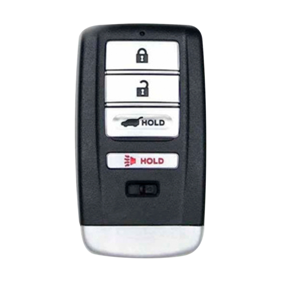 For Acura MDX RDX 2014-2020 SUV's 4-Button KR5V1X w/Hatch 47Chip/HON66 Smart Key (S) #257