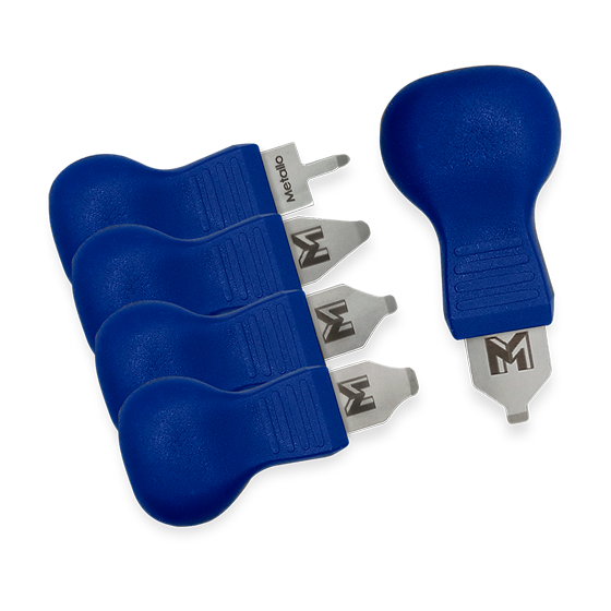 5 Pieces Kit Open remotes tool BLUE #F4