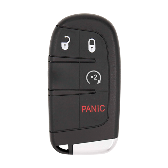 For Chrysler-Dodge-Jeep 4-Button M3N-40821302 w/RS Smart Keys Shells #1678