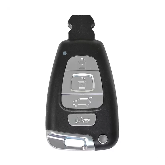 For Hyundai Veracruz 2007-2012 4-Button SY5SVISMKFNA04 (PN:95440-3J600) w/Hatch HY15 Blade 315Mhz Smart Key (B) #401