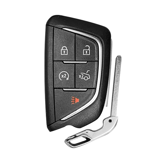 For Cadillac CT4-CT5 2020-2022 5-Button YG0G20TB1 (PN:13538860) w/Trunk & RS HU101 NXP Hitag-PRO ID49 128 Bit 433.92Mhz Smart Key (B) #2579