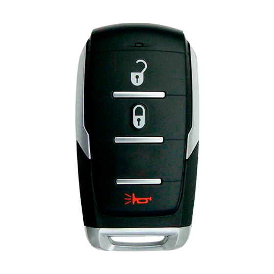 For Dodge RAM 1500 2019-2021 3-Button OHT-4882056 Smart Key Shell (E) #1726